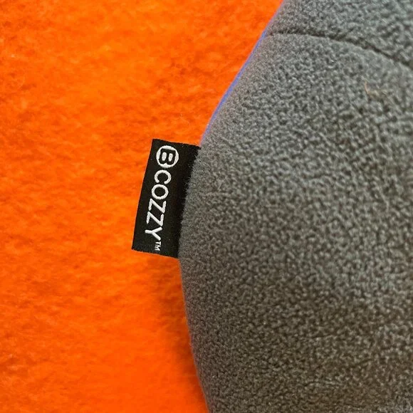 BCOZZY Blue & Gray Travel Neck Pillow + bag - Size L (adult) - Picture 3 of 12